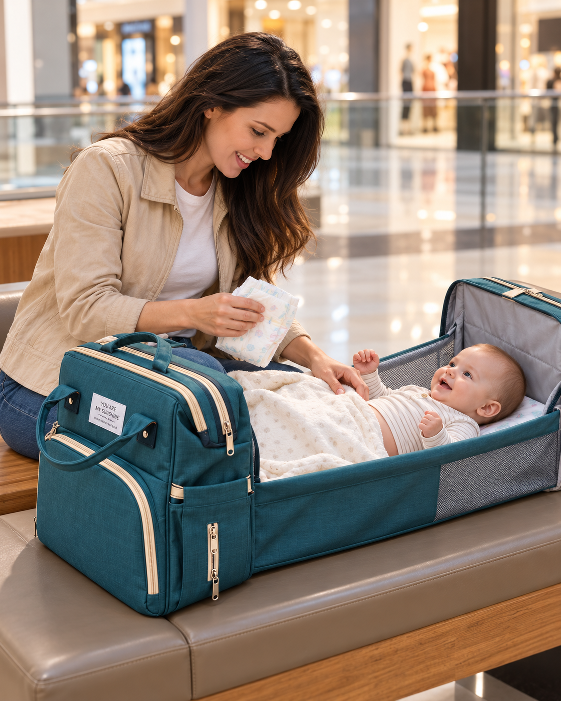 MILAVA Amara — Baby Changing Backpack