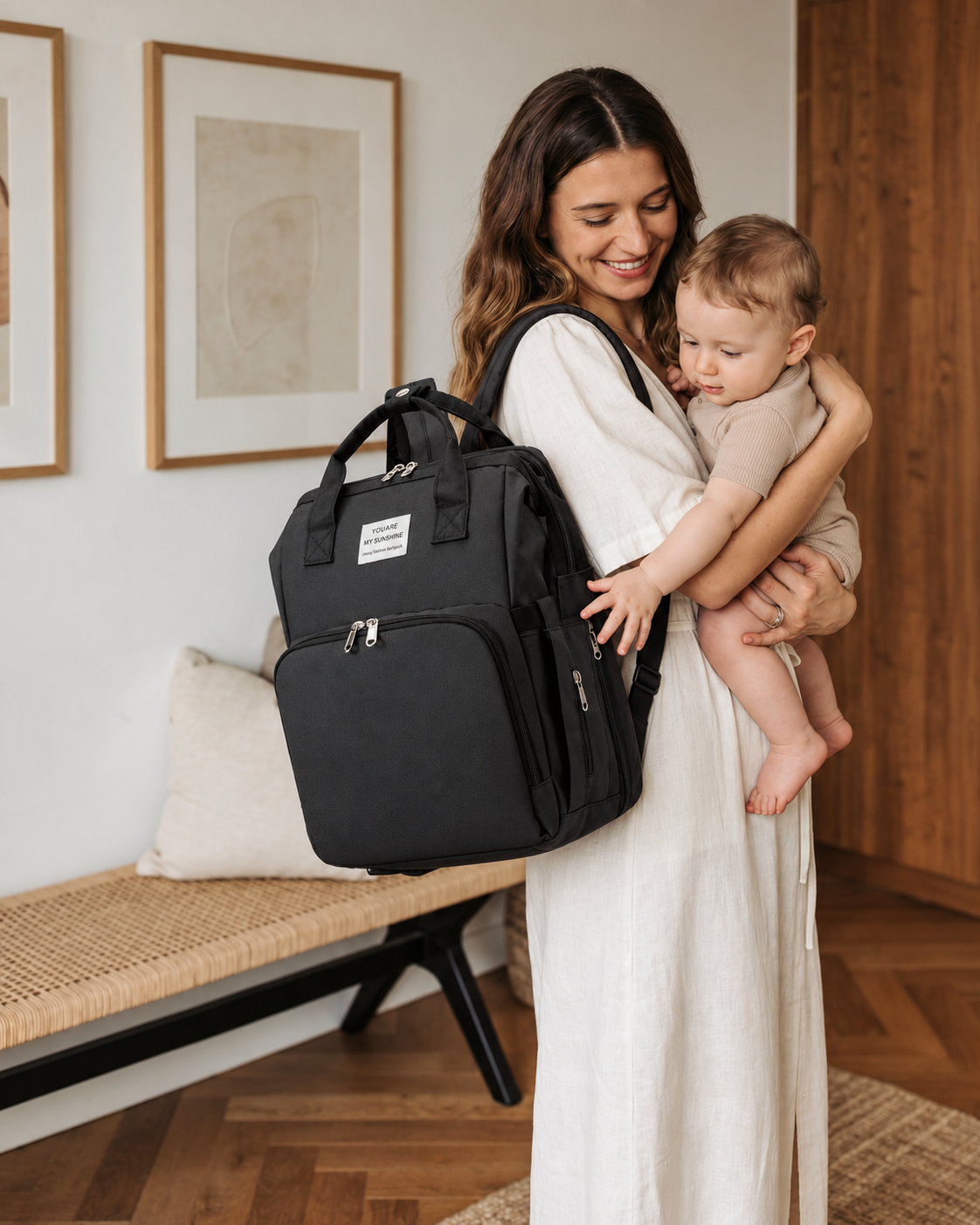 MILAVA Amara — Baby Changing Backpack
